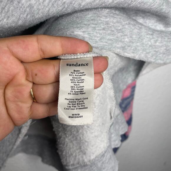 Sundance Womens Sweater Size S Gray Mock Neck Long Sleeve Pullover Casual - Picture 4 of 9